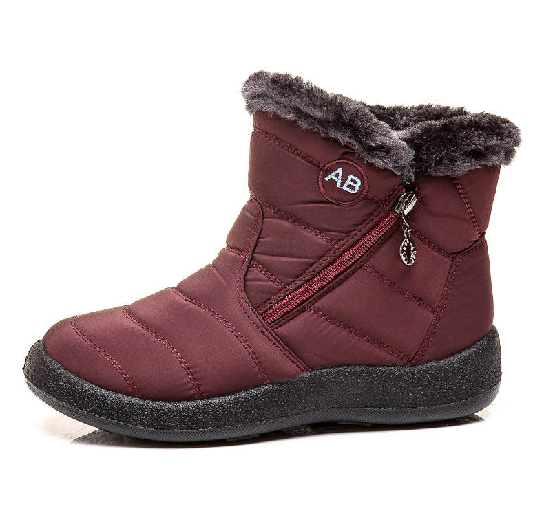 Bota Aveludada de Inverno Impermeável - SnowFashion