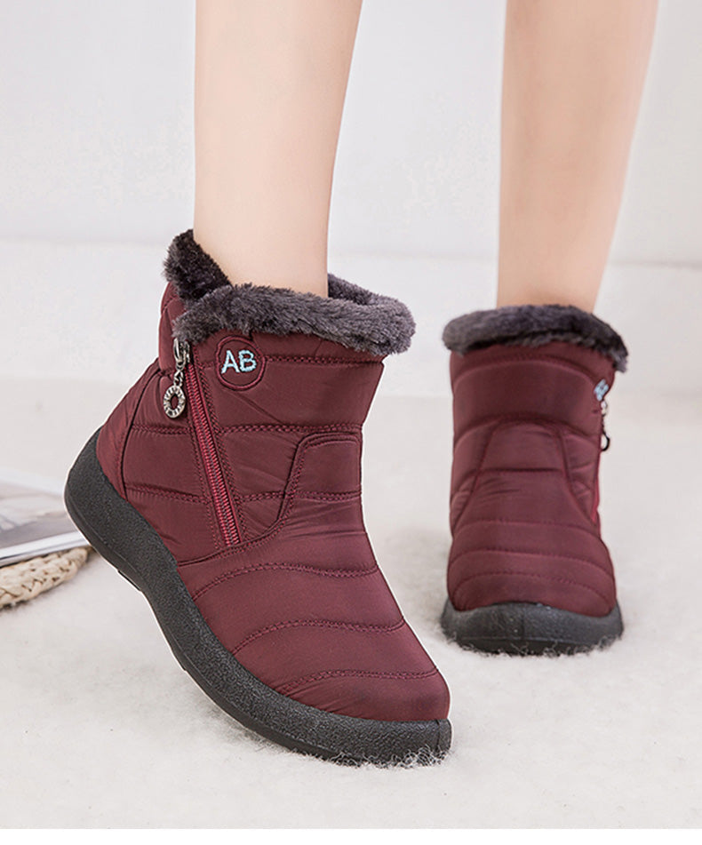 Bota Aveludada de Inverno Impermeável - SnowFashion