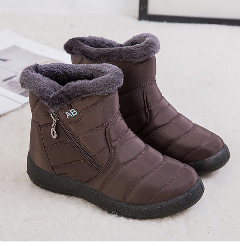 Bota Aveludada de Inverno Impermeável - SnowFashion