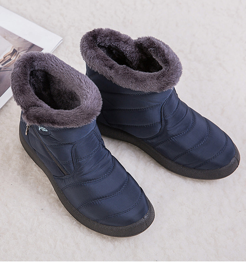 Bota Aveludada de Inverno Impermeável - SnowFashion