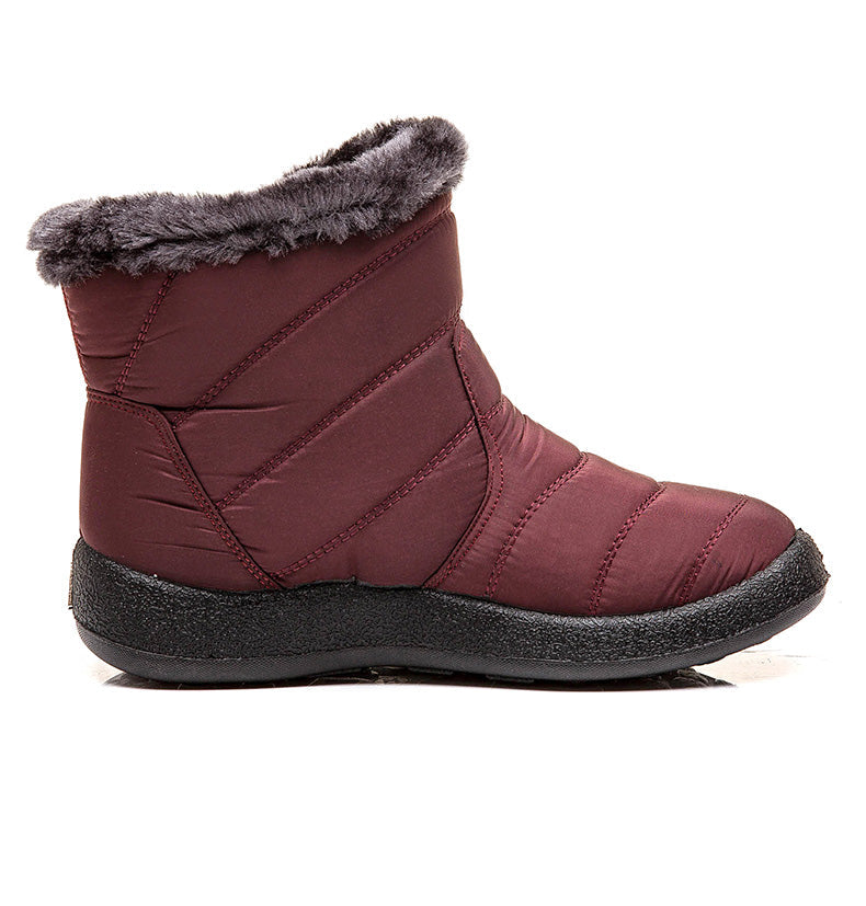 Bota Aveludada de Inverno Impermeável - SnowFashion