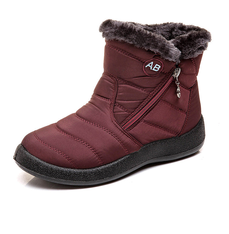 Bota Aveludada de Inverno Impermeável - SnowFashion