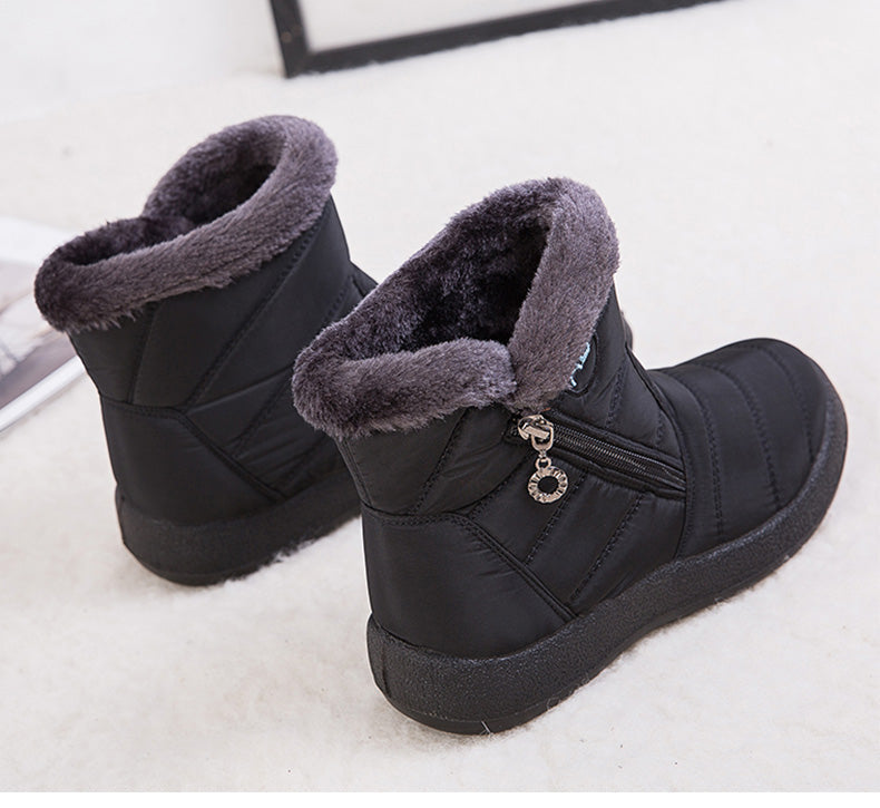 Bota Aveludada de Inverno Impermeável - SnowFashion